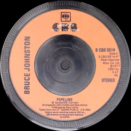 Bruce Johnston - Pipeline / Disney Girls side A