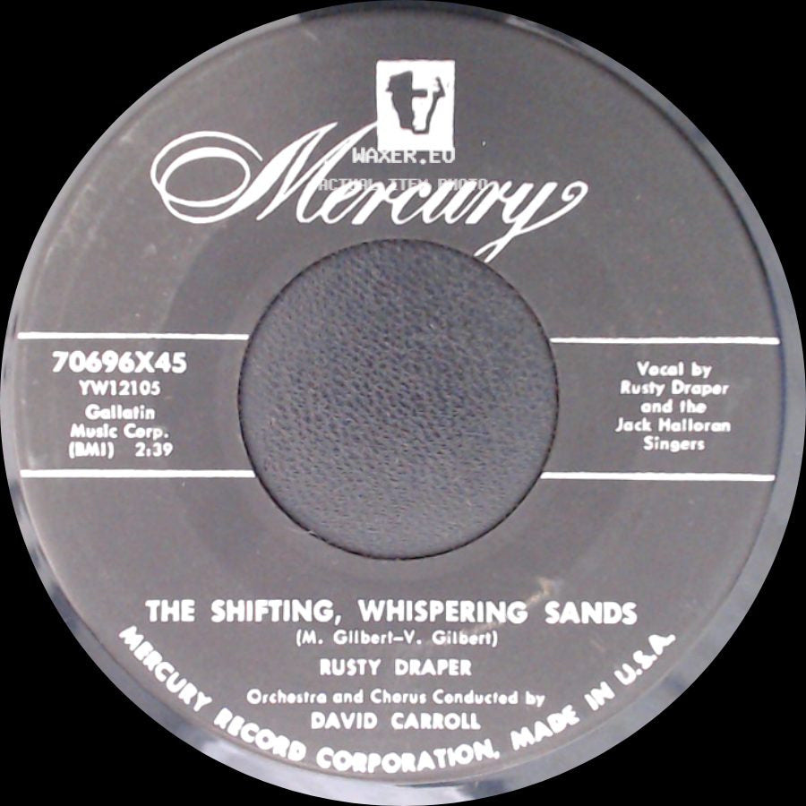 Rusty Draper - Time / The Shifting, Whispering Sands side B