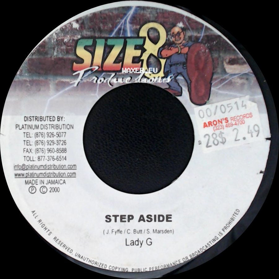 Lady G - Gravity / Step Aside side B