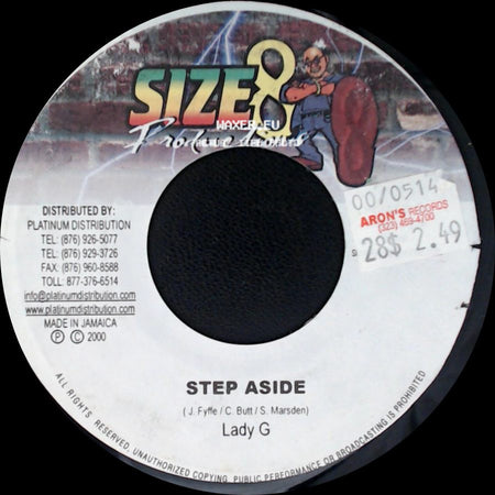 Lady G - Gravity / Step Aside side B