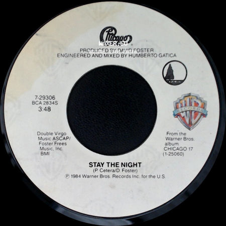 Chicago - Stay The Night / Only You side A