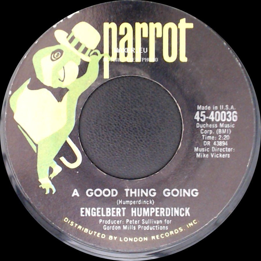 Engelbert Humperdinck - A Good Thing Going / The Way It Used To Be side A