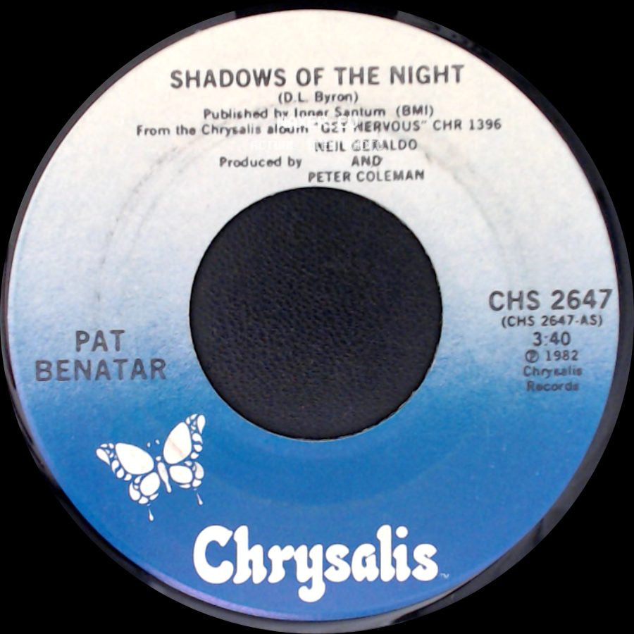 Pat Benatar - Shadows Of The Night / The Victim side A