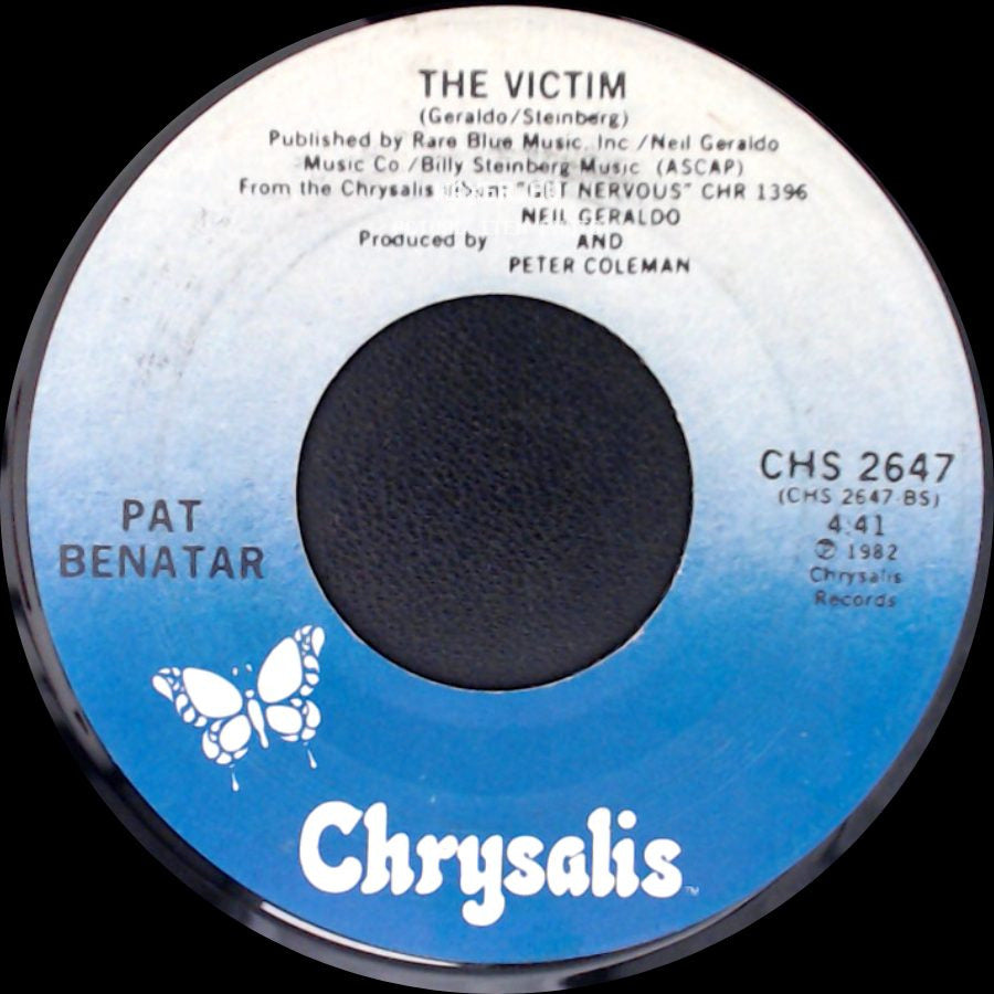 Pat Benatar - Shadows Of The Night / The Victim side B