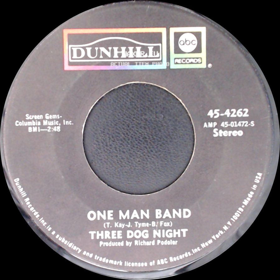 Three Dog Night - One Man Band / It Ain't Easy side A