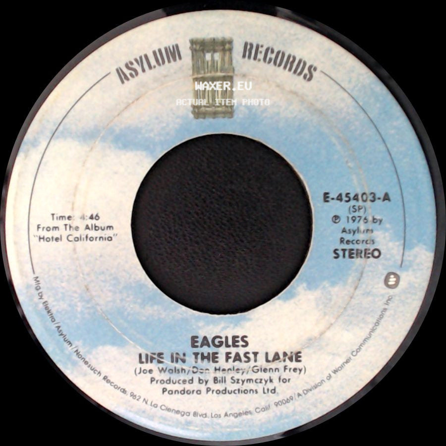 Eagles - The Last Resort / Life In The Fast Lane side B
