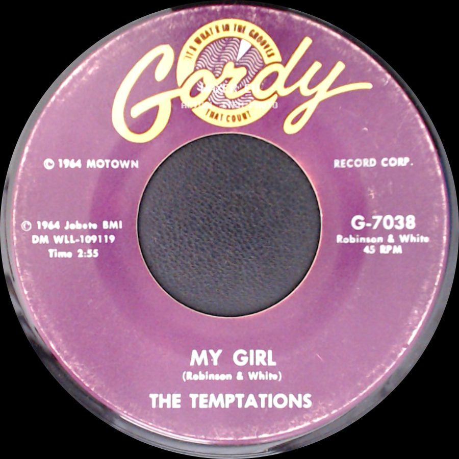 The Temptations - (Talking 'bout) Nobody But My Baby / My Girl side B