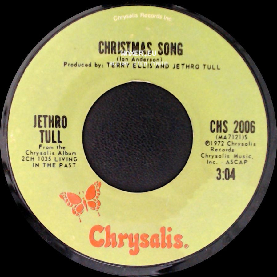 Jethro Tull - Living In The Past / Christmas Song side B
