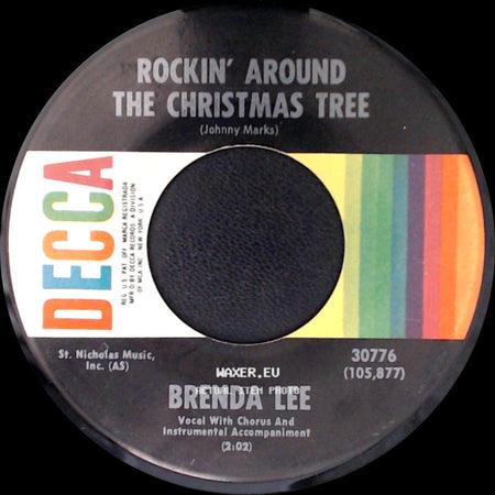 Brenda Lee - Rockin' Around The Christmas Tree / Papa NöEl side A