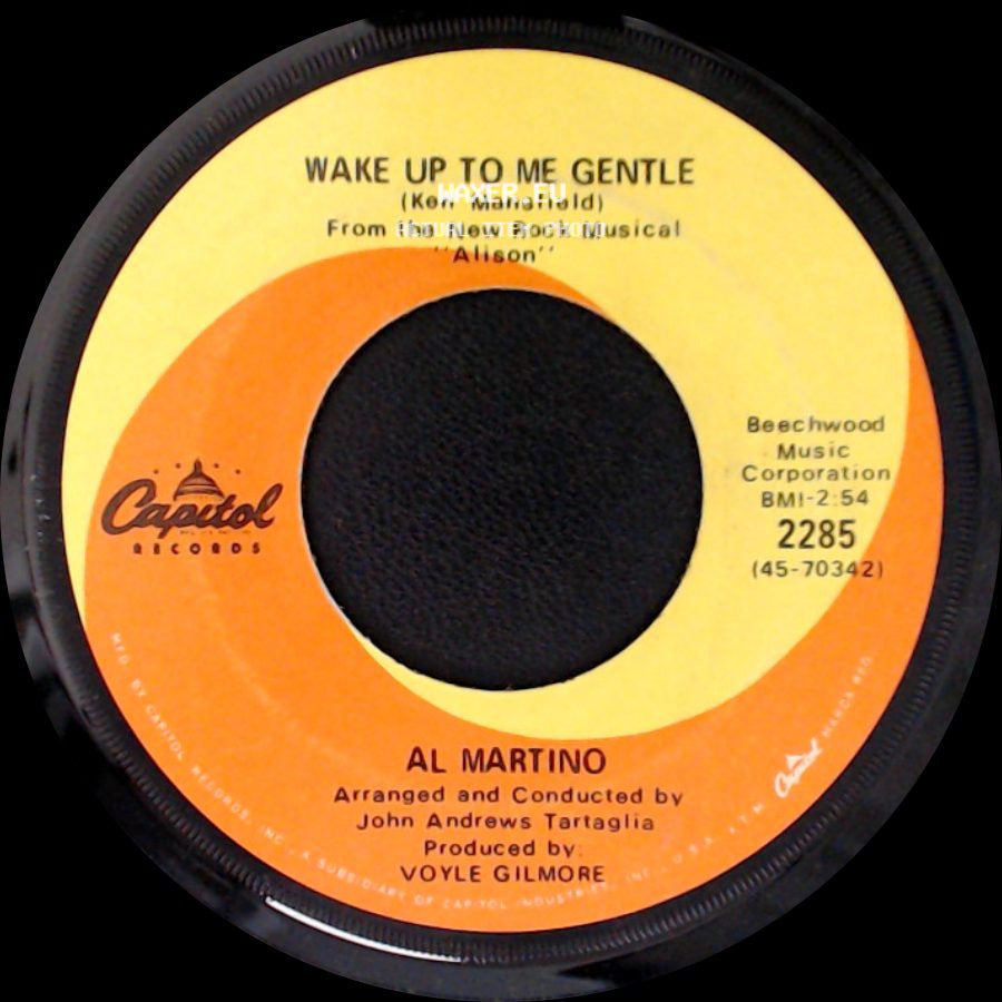 Al Martino - If You Must Leave My Life / Wake Up To Me Gentle side B