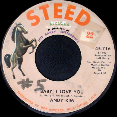 Andy Kim - Baby, I Love You / Gee Girl side A