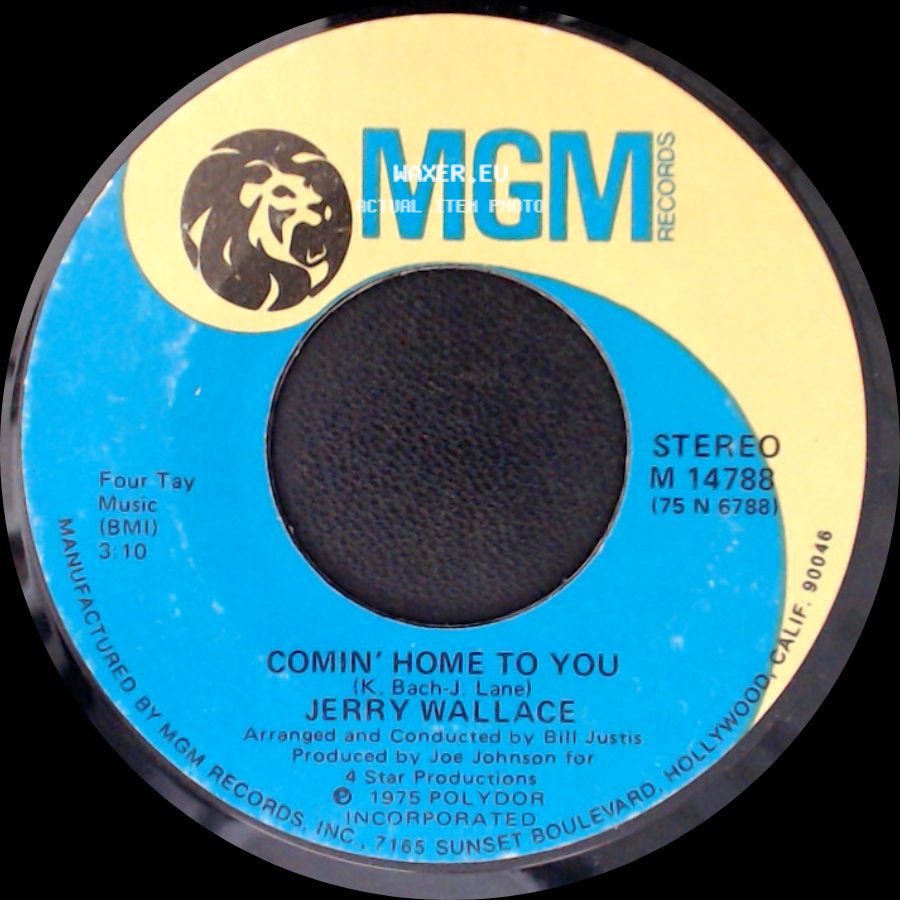 Jerry Wallace - Comin' Home To You / River St. Marie side A