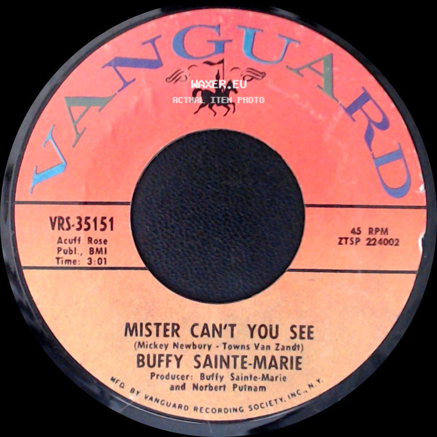 Buffy Sainte-Marie - Mister Can't You See / Moonshot side A