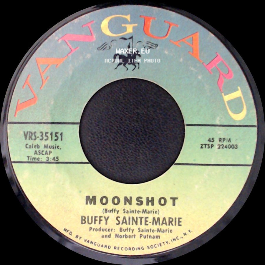 Buffy Sainte-Marie - Mister Can't You See / Moonshot side B