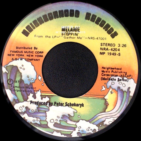Melanie - Steppin' / Some Day I'll Be A Farmer side A