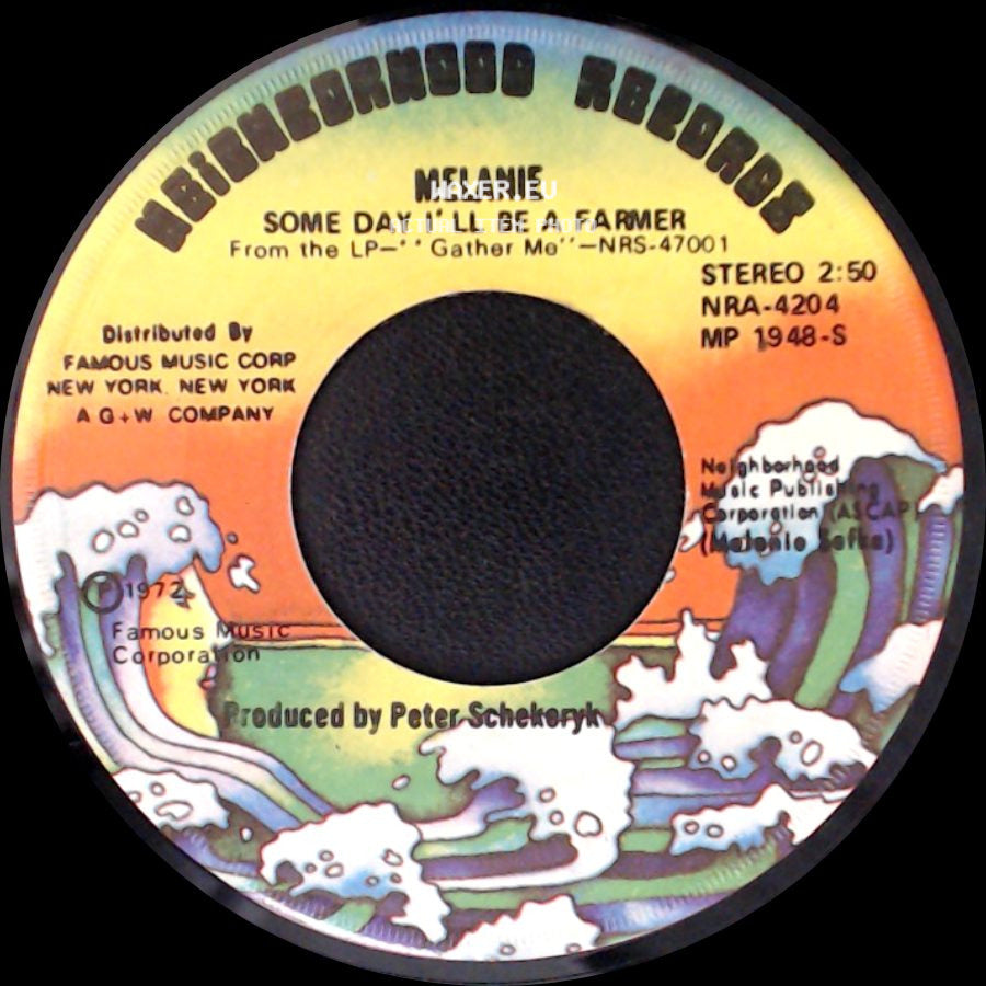 Melanie - Steppin' / Some Day I'll Be A Farmer side B