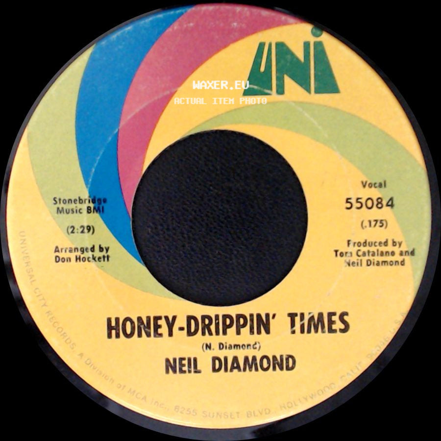 Neil Diamond - Sunday Sun / Honey-Drippin' Times side B