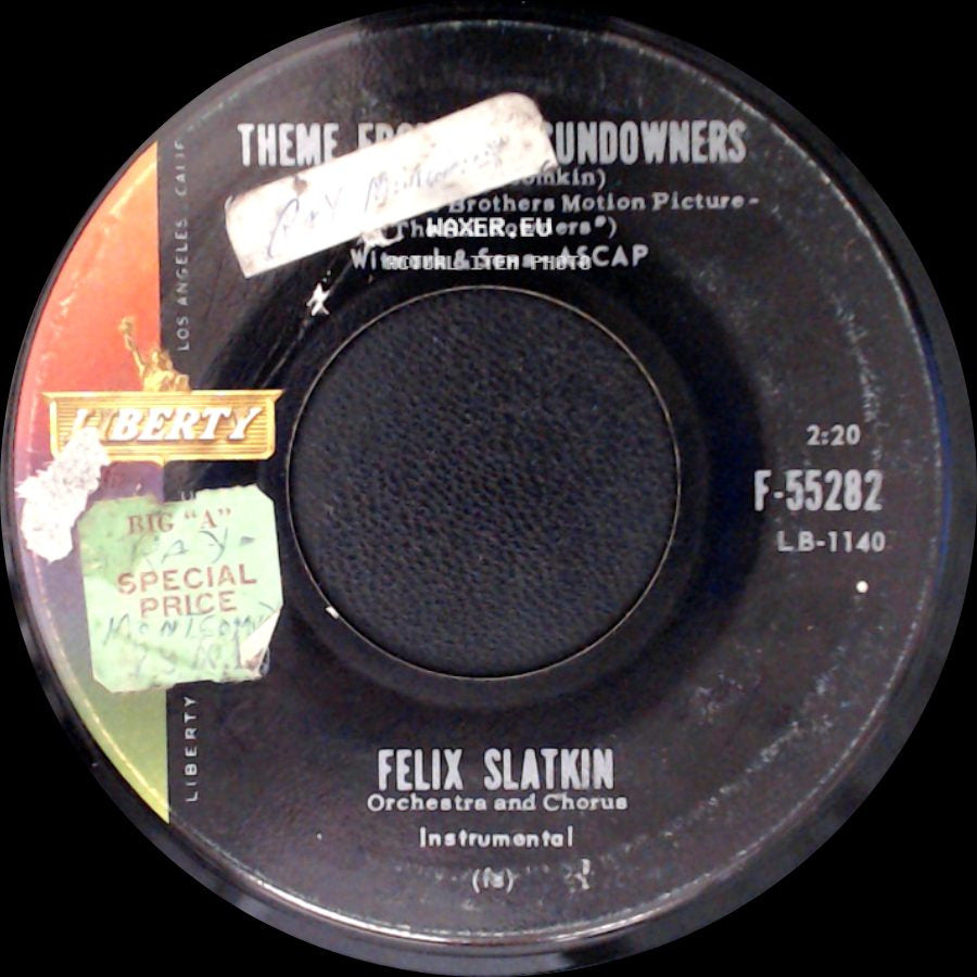 Felix Slatkin - Gaythers Gone / Theme From The Sundowners side B