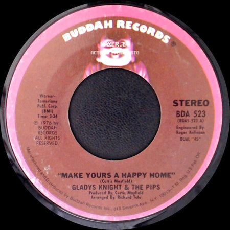 Gladys Knight & The Pips - Make Yours A Happy Home / The Going Ups And The Coming Downs side A