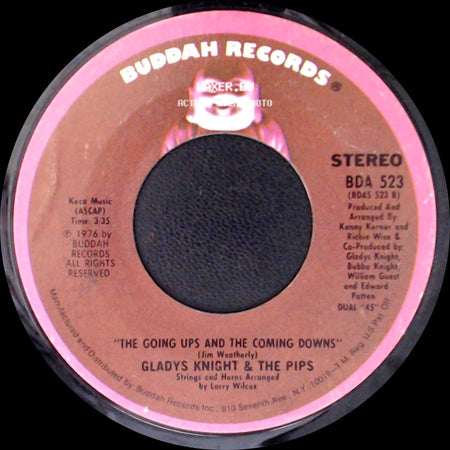 Gladys Knight & The Pips - Make Yours A Happy Home / The Going Ups And The Coming Downs side B