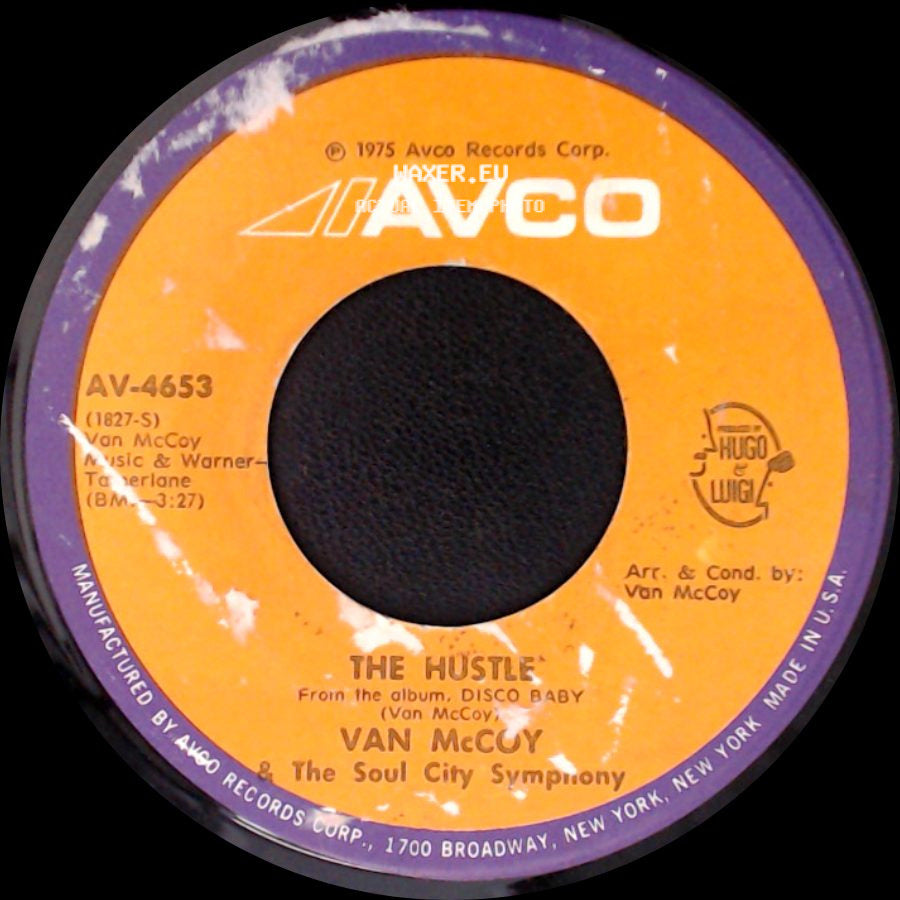 Van Mccoy & The Soul City Symphony - Hey Girl, Come And Get It / The Hustle side B