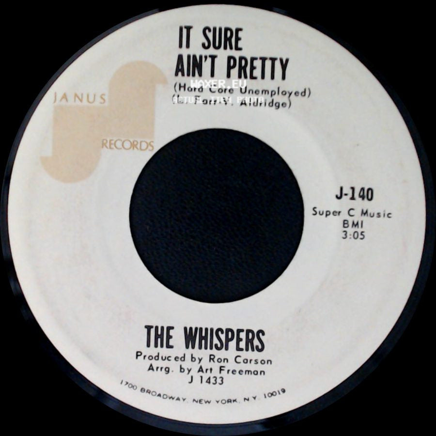 The Whispers - There's A Love For Everyone / It Sure Ain't Pretty side B