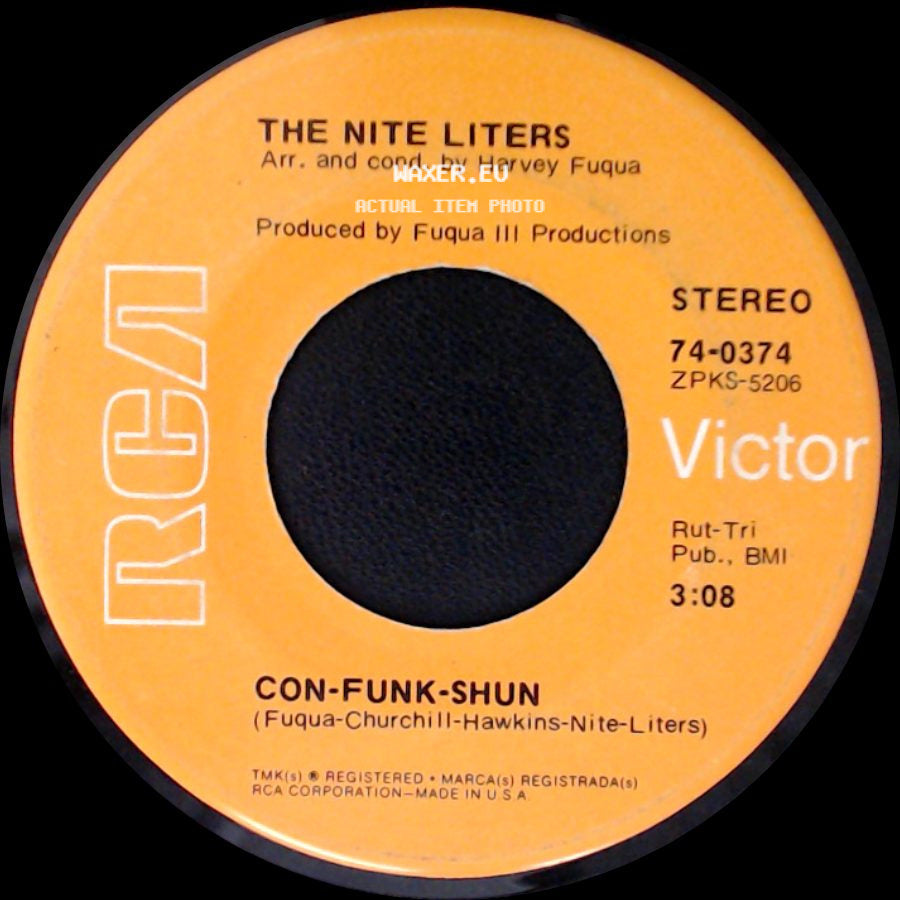 The Nite Liters - Con-Funk-Shun / Down And Dirty side A