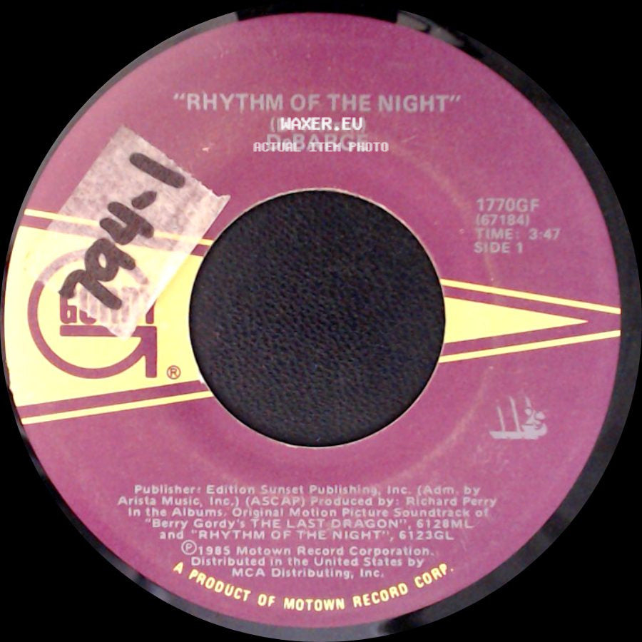 Debarge - Rhythm Of The Night / Queen Of My Heart side A