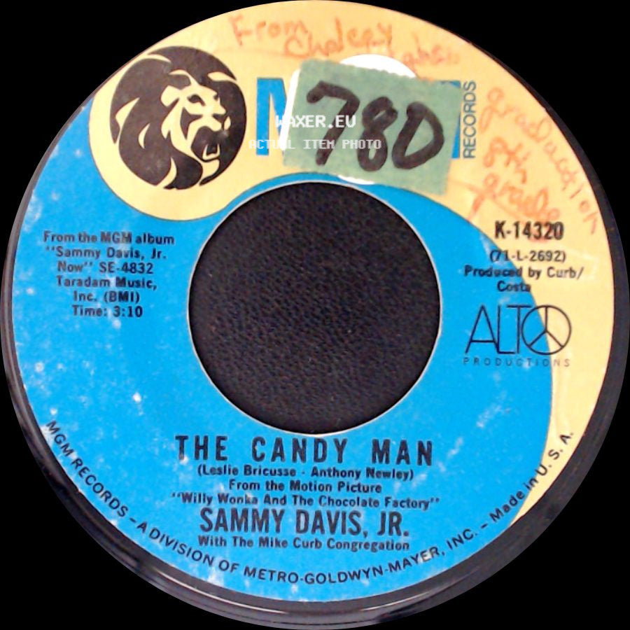 Sammy Davis, Jr. - The Candy Man / I Want To Be Happy side A