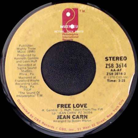 Jean Carn - Free Love / Where Did You Ever Go side A