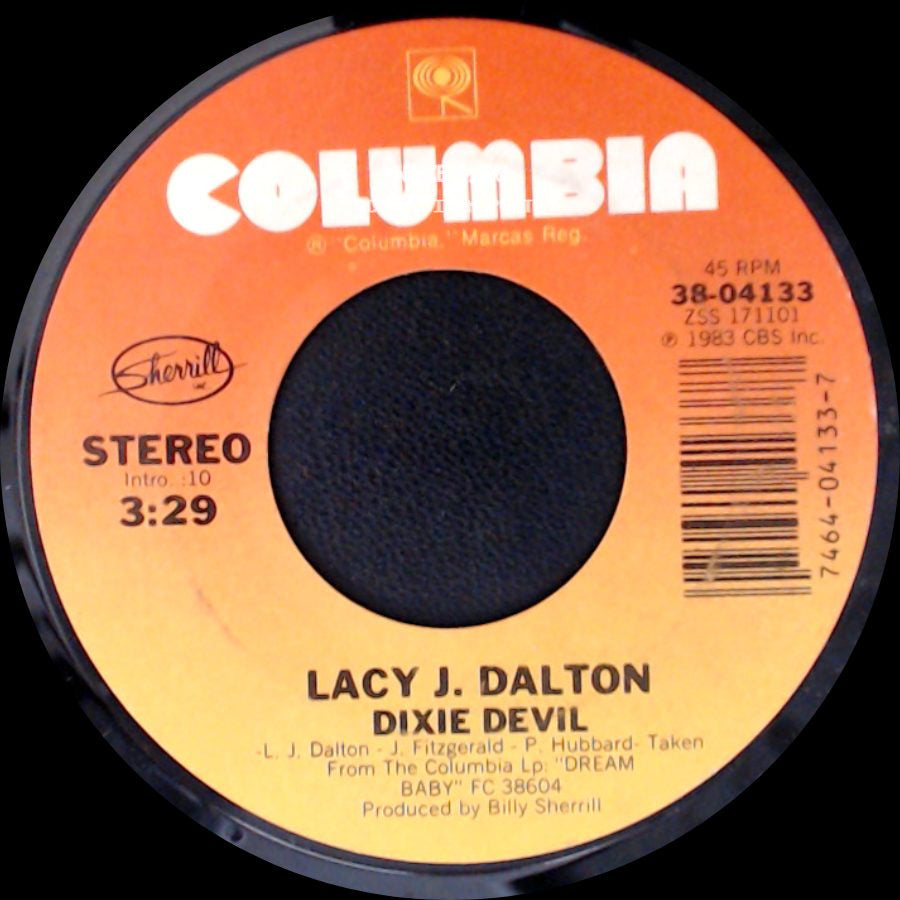 Lacy J. Dalton - Dixie Devil / Windin' Down side A