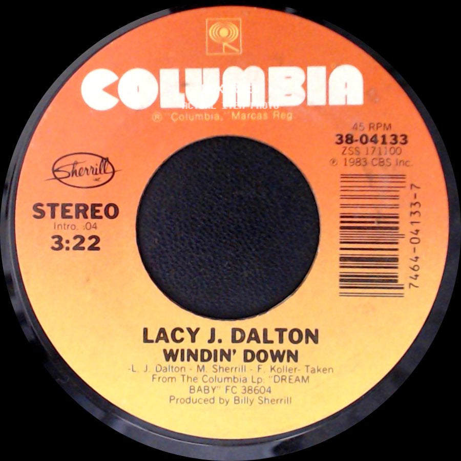 Lacy J. Dalton - Dixie Devil / Windin' Down side B