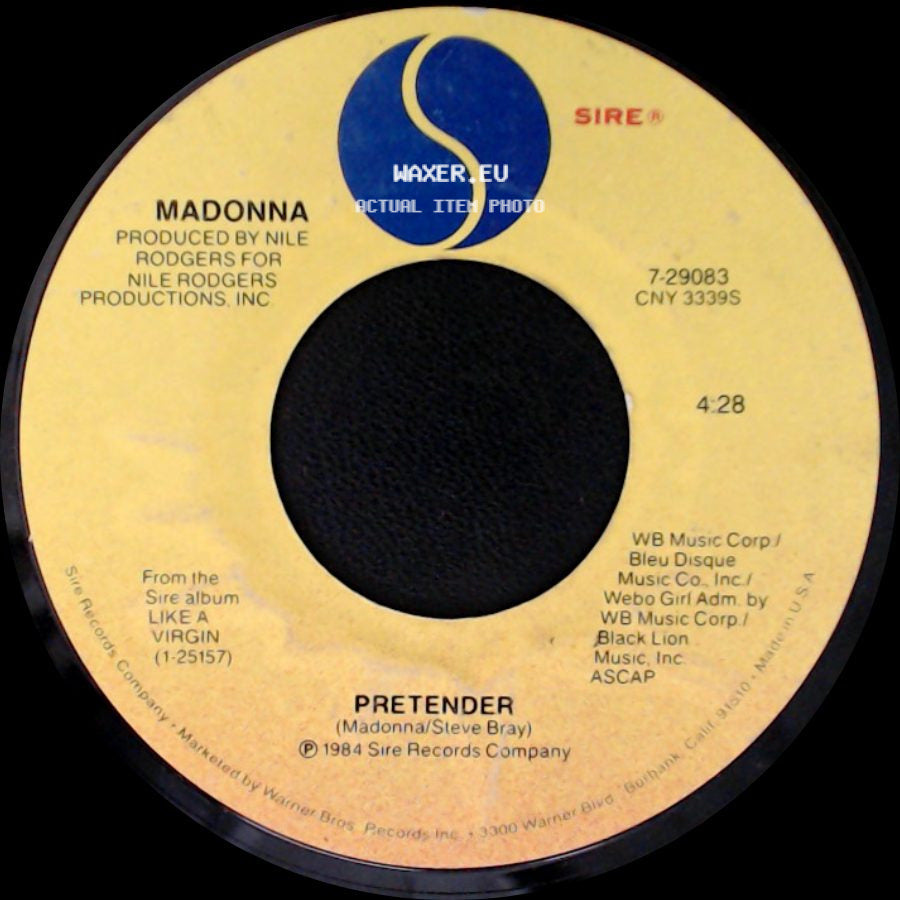 Madonna - Pretender / Material Girl side A