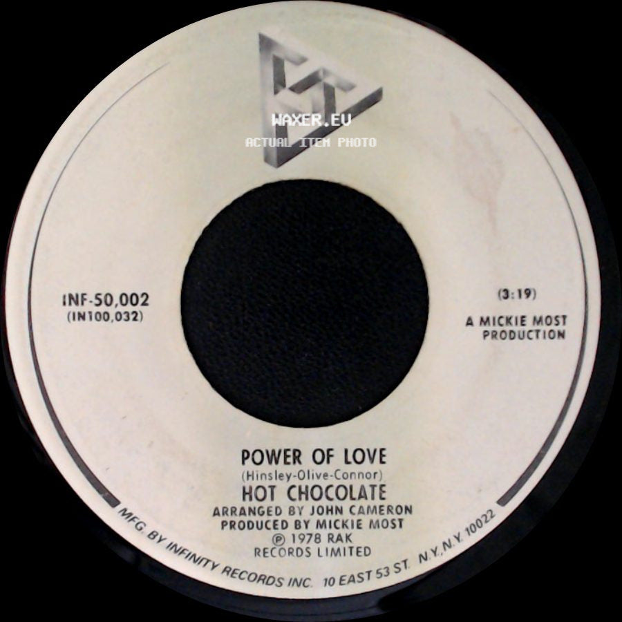 Hot Chocolate - Every 1's A Winner / Power Of Love side B