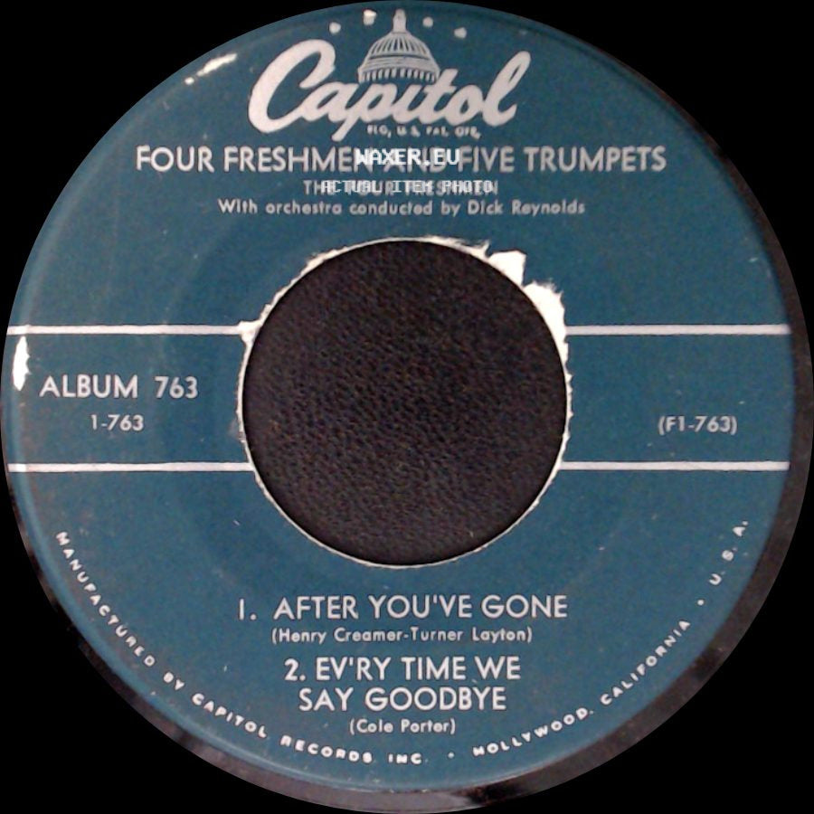 The Four Freshmen - Four Freshmen And Five Trumpets / Easy Street / Good Night Sweetheart side A