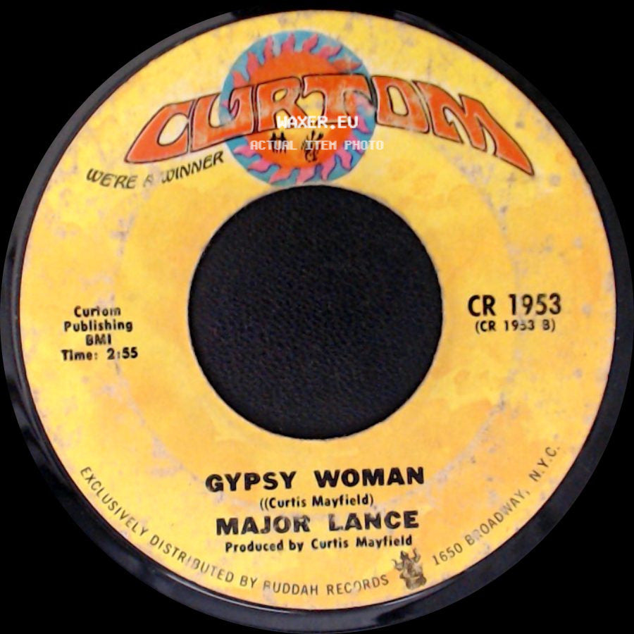 Major Lance - Gypsy Woman / Stay Away From Me (I Love You Too Much) side A