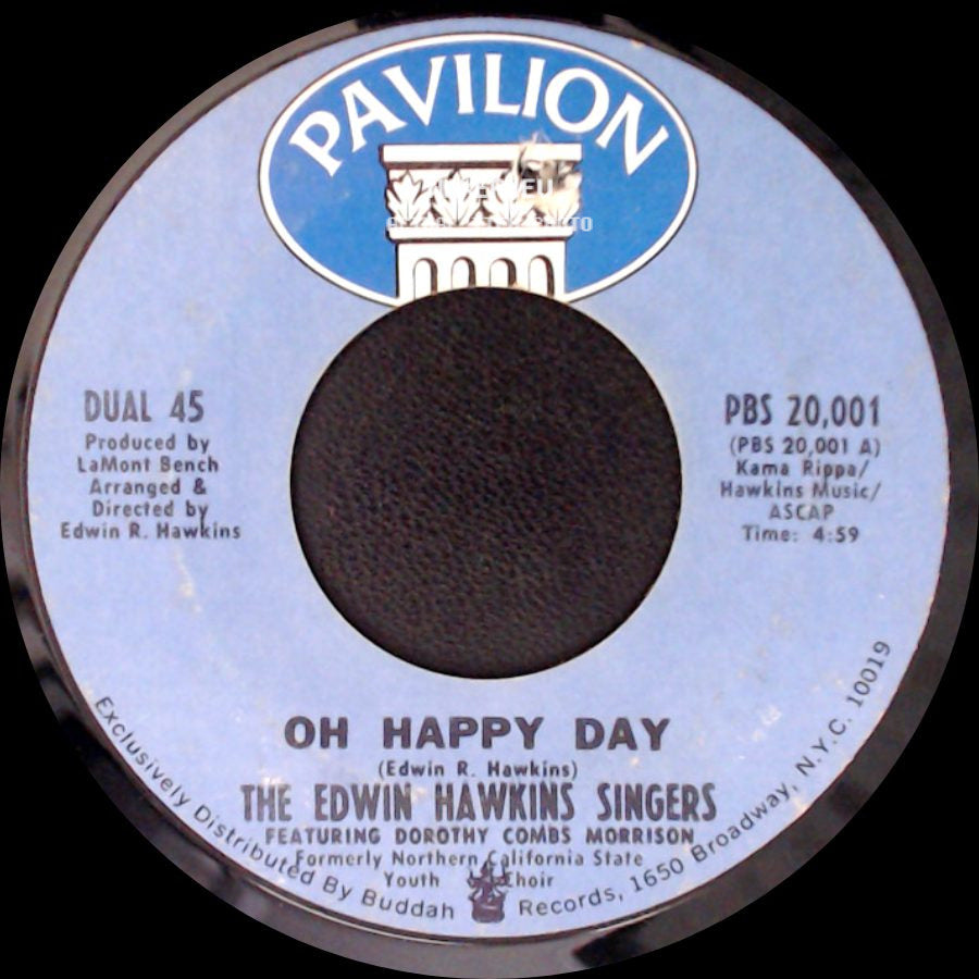 The Edwin Hawkins Singers - Oh Happy Day / Jesus, Lover Of My Soul side A