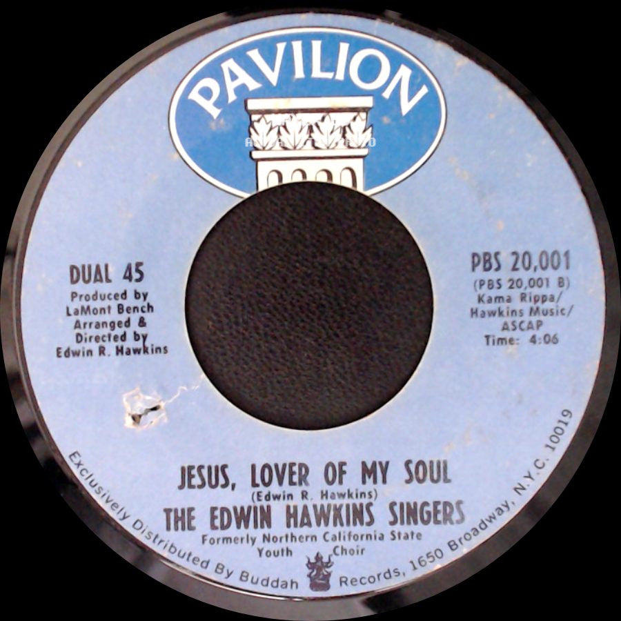 The Edwin Hawkins Singers - Oh Happy Day / Jesus, Lover Of My Soul side B