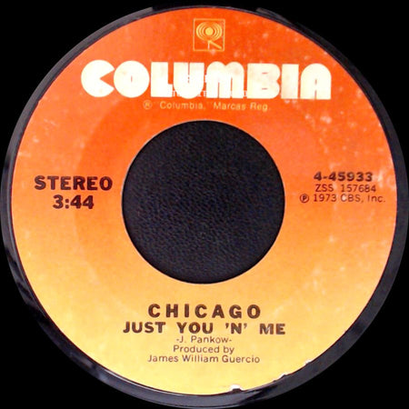 Chicago - Critic's Choice / Just You 'n' Me side B