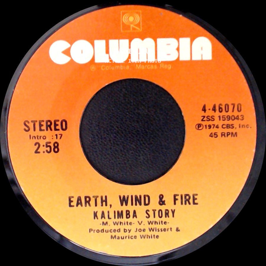 Earth, Wind & Fire - Kalimba Story / Tee Nine Chee Bit side A