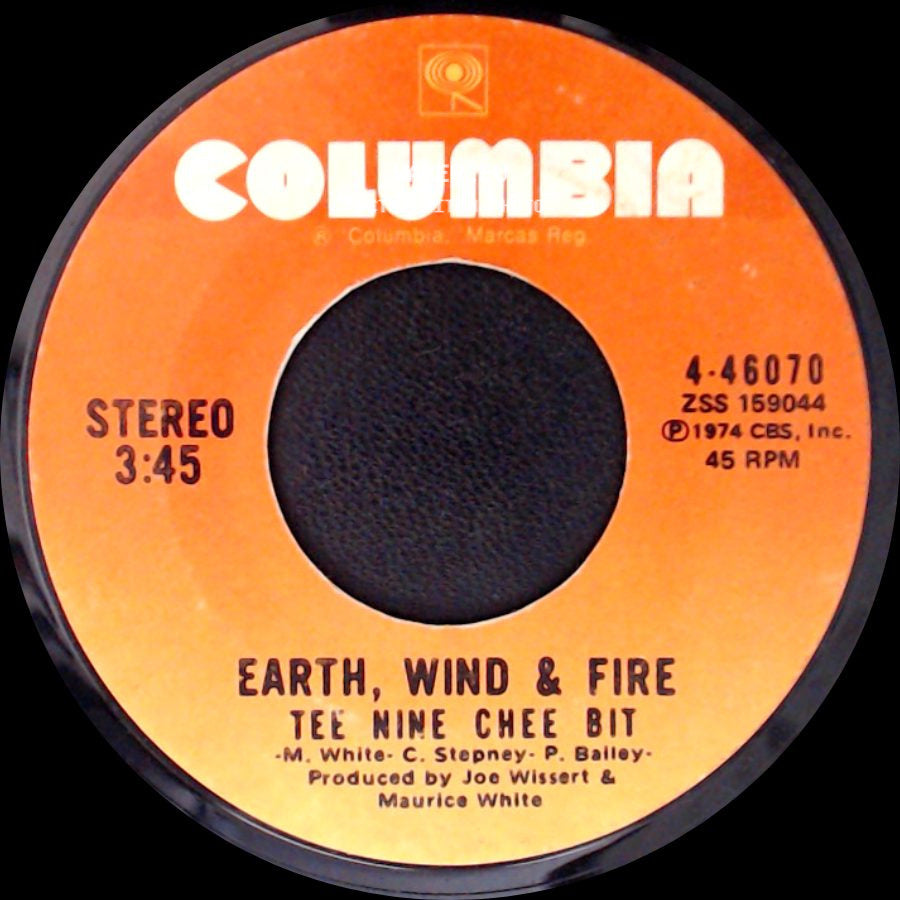 Earth, Wind & Fire - Kalimba Story / Tee Nine Chee Bit side B