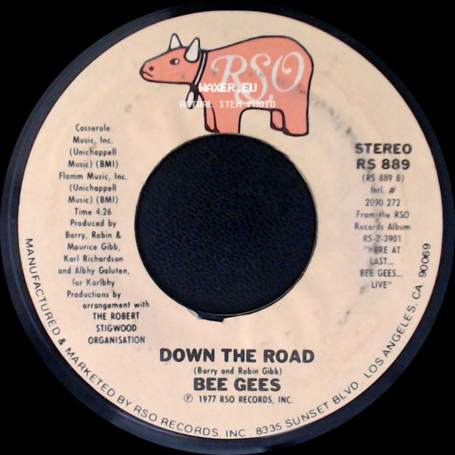 Bee Gees / O'jays - Down The Road / For The Love Of Money side A