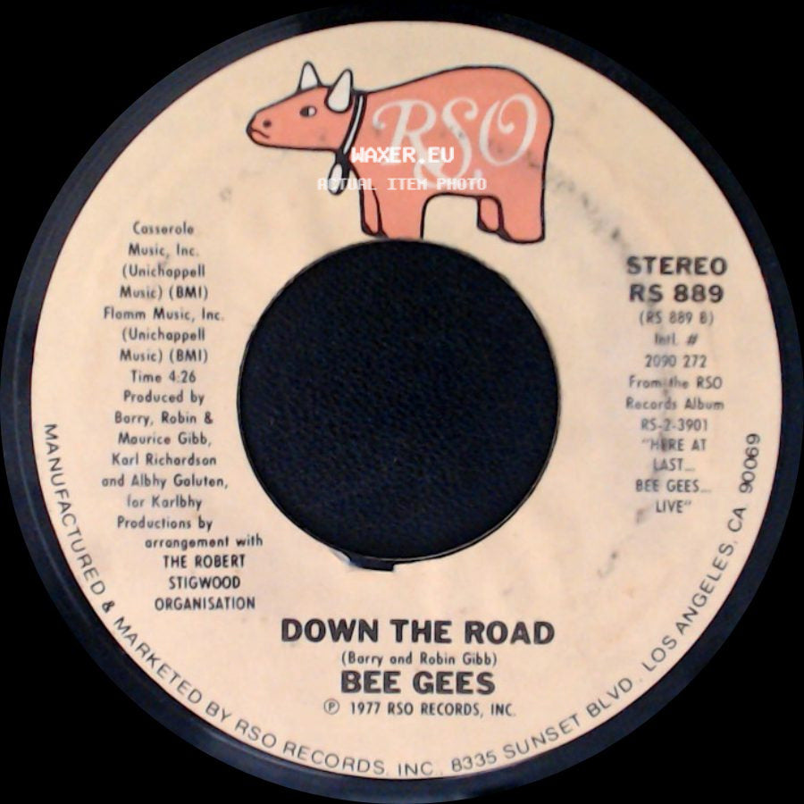 Bee Gees - Down The Road / Night Fever side A