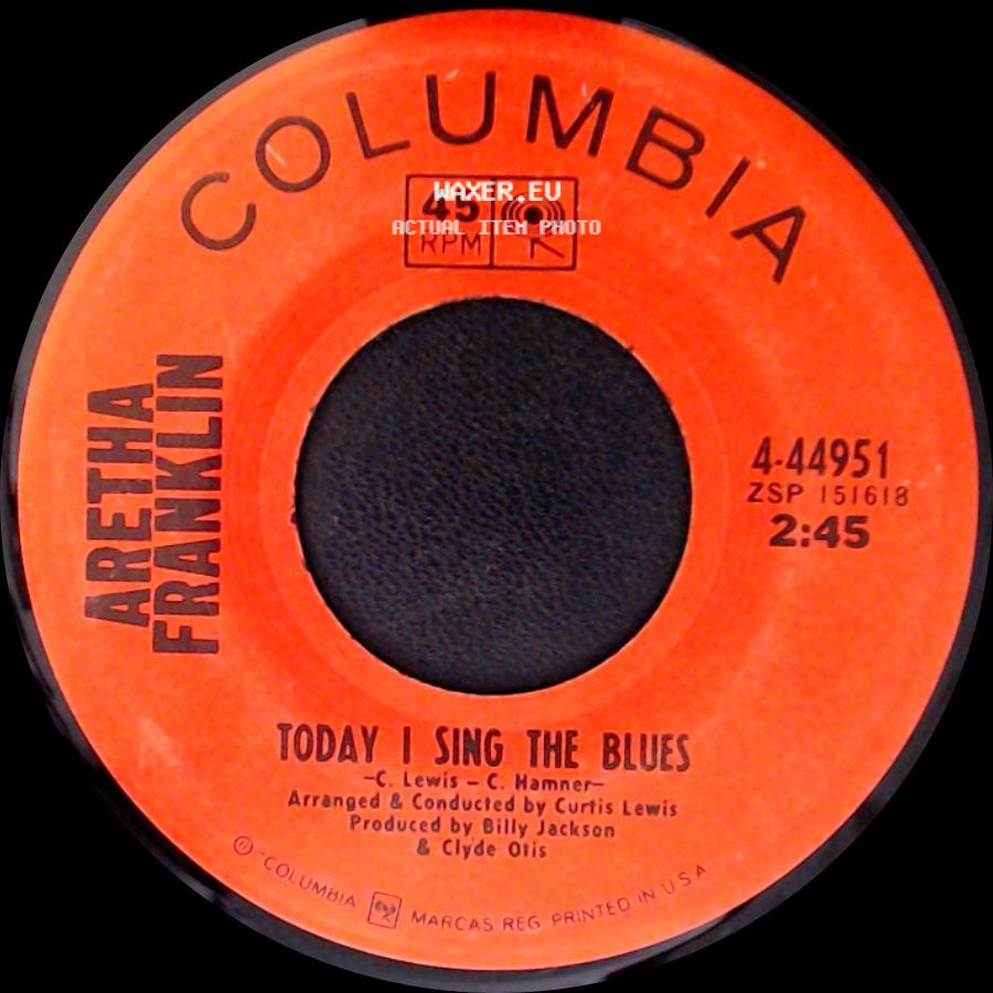 Aretha Franklin - People / Today I Sing The Blues side B