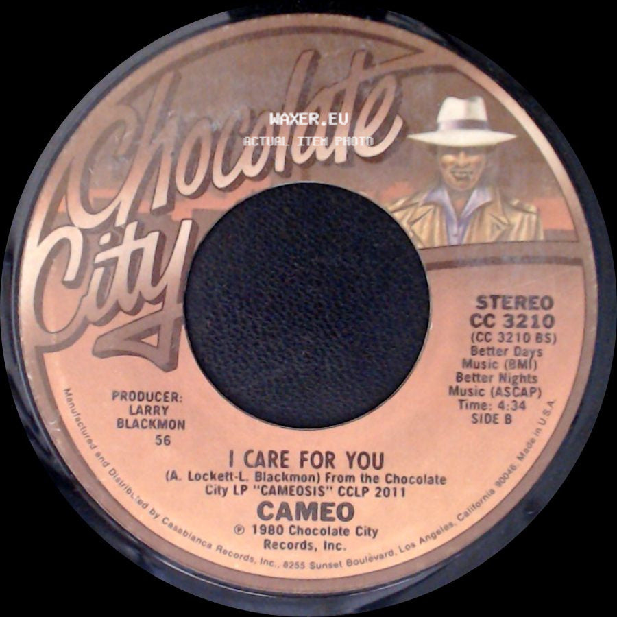 Cameo - Shake Your Pants / I Care For You side B