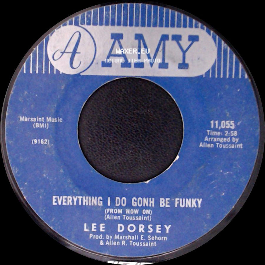 Lee Dorsey - There Should Be A Book / Everything I Do Gonh Be Funky side B