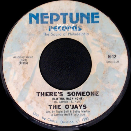 The O'jays - There's Someone (Waiting Back Home) / One Night Affair side A