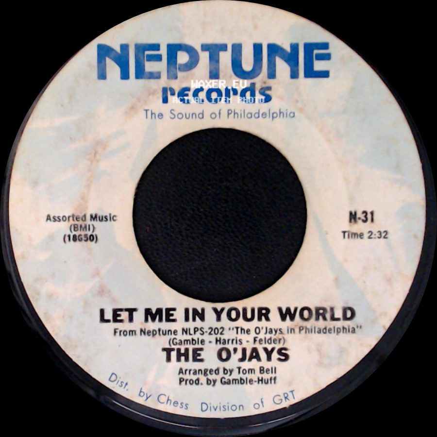 The O'jays - Let Me In Your World / Looky Looky side A