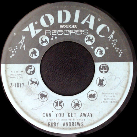 Ruby Andrews - Can You Get Away / Everybody Saw You side A