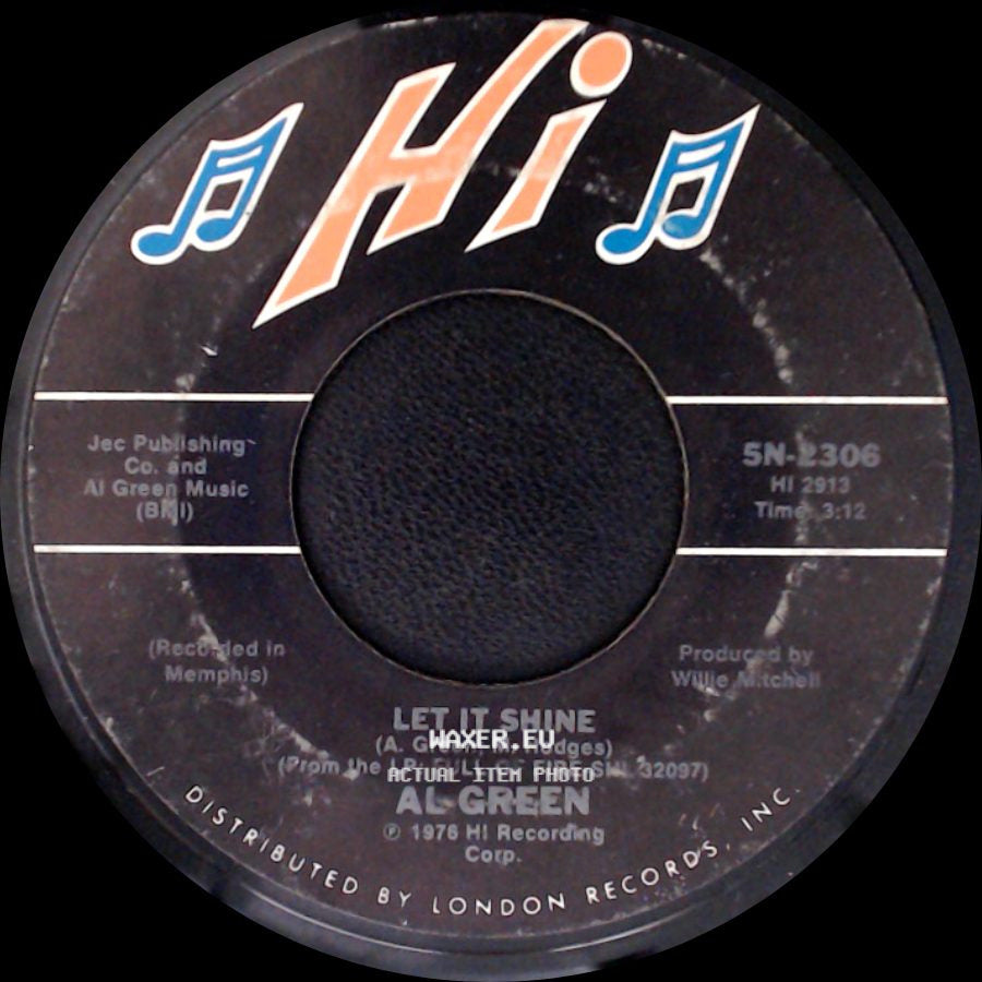 Al Green - Let It Shine / There's No Way side A